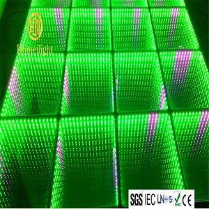 [Hot Item] 3D Optical Party Illusion LED Mirror Dance Floor