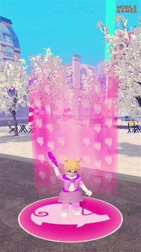 ROSE PIGELLA FANMADE TRANSFORMATION 💗 | Roblox Miraculous #Shorts