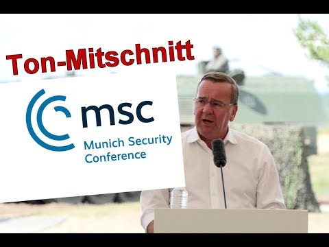 14.02.2025 Speech and Discussion Pistorius MSC Seismic Shifts