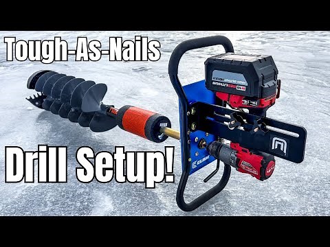The ULTIMATE Drill/Auger Setup For Tough Conditions!