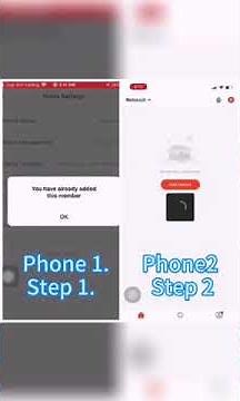 ADD MEMBER IN TUYA APPS