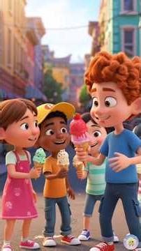 Ding ding ding! Ice Cream Rhyme for the USA kids 🍦#usa