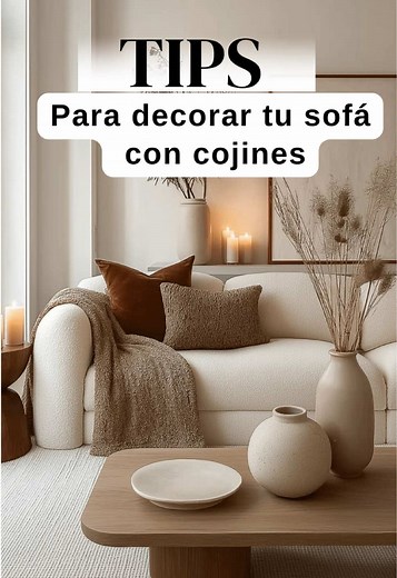 Tips para Decorar tu Sofá Blanco con Cojines