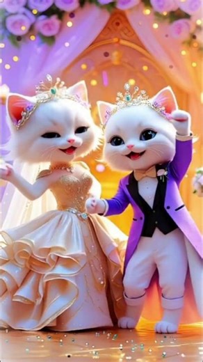 Cute Cat Dance #cat #cats #catlovers #catvideos #catshorts #aishorts #shorts #aicat