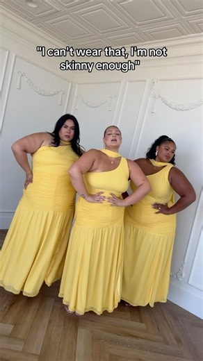 You CAN wear whatever you want bb!💛#bodypositivity #sizeinclusive