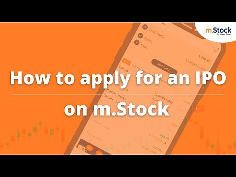 How to apply for an IPO on m.Stock: Tutorial | IPO Application on m.Stock | mStock App