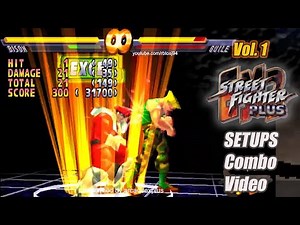 Street Fighter Ex2 plus - Combos and Setups video Vol0 1
