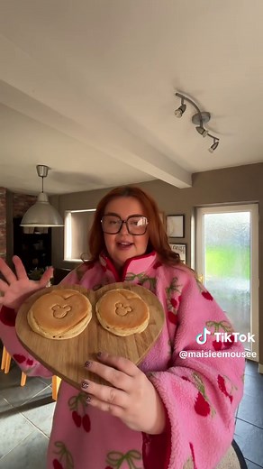 Making Disney Pancakes for Pancake Day