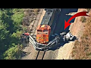 Train vs Truck Short Compilation