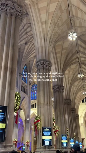 Hauntingly beautiful #stpatrickscathedral #nyc #christmasinnewyork #christmas #cathedral
