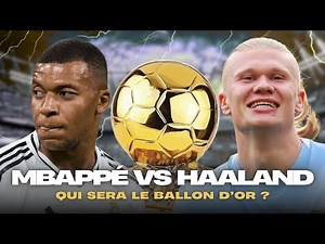 ♫ Kylian MBAPPÉ vs Erling HAALAND - Qui sera le BALLON D'OR ? | Rap Battle | Chansons de Foot ♫
