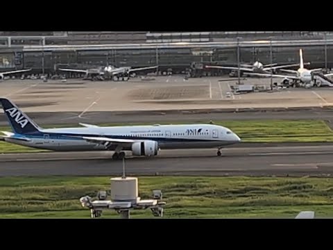 全日空 伊丹発羽田行き 32便 ボーイング787-9（JA830A） 2025.09.22