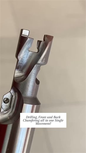 𝗥𝗩𝗠 𝗖𝗔𝗗 on Instagram: "Tooling can make or break your machining efficiency! In our latest VMC programming video, we used a special tool with multiple inserts that performed drilling, front chamfer, and back chamfer—all in a single movement! ⏳✨ This is the power of smart tooling: reducing cycle time, improving accuracy, and maximizing productivity. Are you optimizing your tooling selection? Let’s discuss in the comments! Thanks @tungaloyntkamerica #CNC #VMC #Machining #ToolingMatters #Manuf