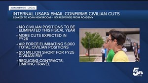 Air Force Academy Leaked Email Confirms Civilian Job Cuts Amid Budget Shortfall