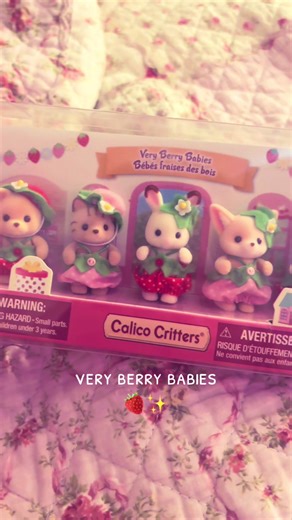 one of my best sylvanian families purchases 😭😫 what is your favorite calico critter sets? 🍓 #calicocritters #sylvanianfamilies #calicocrittercollection #sylvanianfamiliescollection #foryoupage