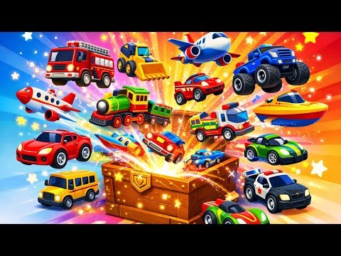 Magic Toy Box Song,muddy rescue,cars rescue Mission,Car Washing, and More Fun Nursery Rhymes
