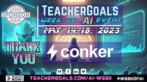 🌟 Exciting news! A big shout-out to our sponsor, Conker, for making the #WeekofAI event possible! Discover the power of Conker, a tool from the creators of Mote, designed to effortlessly generate quizzes and formative assessments. 📝🔍 Assessment types: quiz, fill in the blank, reading comprehension. 📚 Tailor the content to your needs - choose a topic or use your own source material. 💡 Interested in trying out Conker? Check out their website: www.conker.ai and unlock the potential of AI in yo