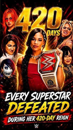 Bianca Belair’s Historic 420-Day Reign Explained in 50 Seconds! #WWE