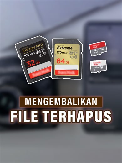 Cara Mengembalikan Data Terhapus dari Kartu Memori