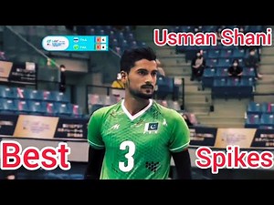 Usman Shani Best Spikes International Player