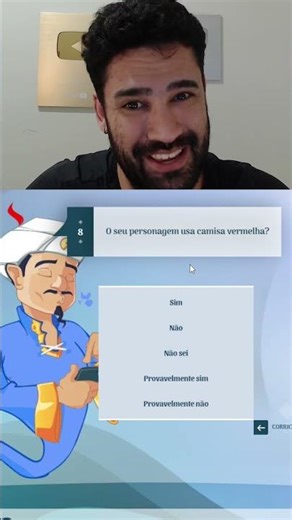 SERÁ QUE O AKINATOR ADIVINHA O YOUTUBER ENALDINHO?