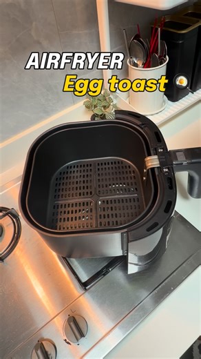10-min breakfast magic 🍳✨ air fryer egg toast, 10 minute breakfast, cheesy egg toast, runny egg, air fryer recipes, quick breakfast, easy breakfast ideas, toast recipe, viral breakfast #airfryerrecipes #eggtoast #breakfastideas #quickrecipes #10minuterecipes #easybreakfast #airfryermeals #cheesytoast #foodreels #morningroutine #homemadefood | Recipes by Reeshu