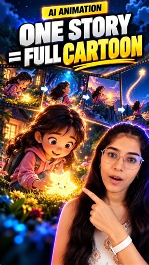 Turn One Story Idea Into an Entire Cartoon With AI 🤯