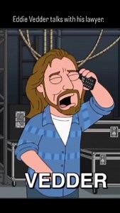 Eddie Vedder (Family Guy) . . #familyguy #PJ #eddievedder #fypシ #comedy | Seattle Sound 90's