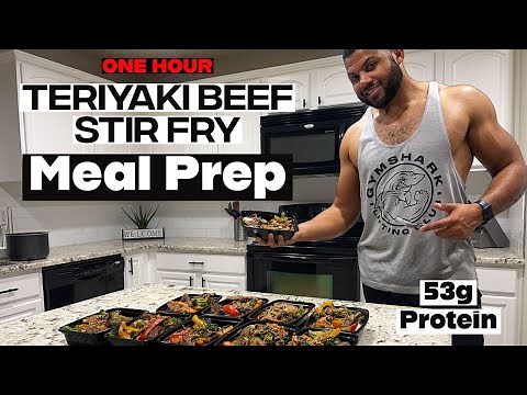 ONE HOUR - Teriyaki Beef Stir Fry - Meal Prep | Jefeharris