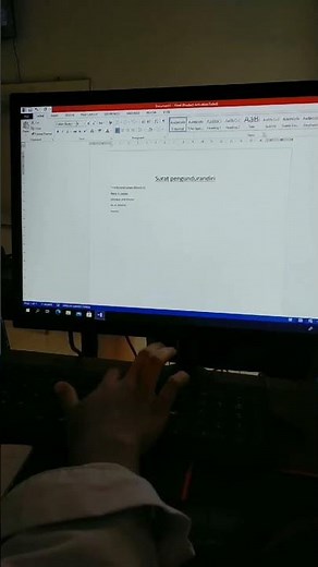 tutorial cara bikin surat pengunduran diri dari kerja menggunakan microsoft word