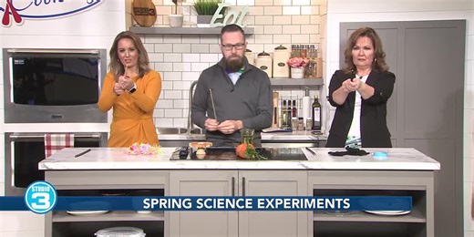 Spring science experiments with Mr. Science