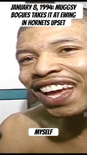 January 8, 1994: Muggsy Bogues Takes It at Ewing in Hornets Upset