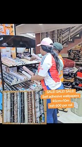 *SALE! SALE! SALE!*l *_Self adhesive wallpapers 45cm×10m *ksh 600 per roll | Kinjo Bales