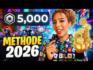 Comment Avoir des Robux Gratuit en 2026 (Astuce 100% Légale & Rapide🔥🔥)