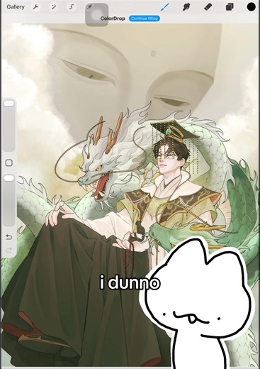 Original Character Fan Art Created with Procreate