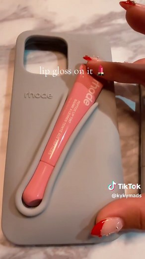 Rhode Lip Gloss Phone Case: Chic Style by Hailey Bieber