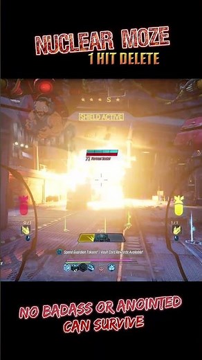 NUCLEAR MOZE Turn everything into ASH! BROKEN BUILD BORDERLANDS 3 2023