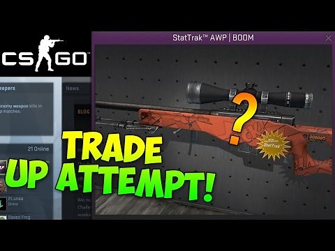 CS GO Skins - ST FN AWP Boom Risky Trade Up Contract