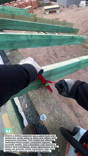 Why Carpenters Use This Simple Leveling Trick for Perfect Roof Framing