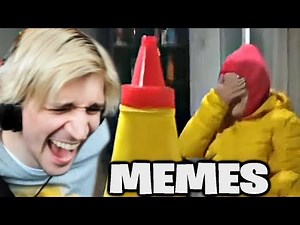 xQc CANT STOP LAUGHING at UNUSUAL MEMES