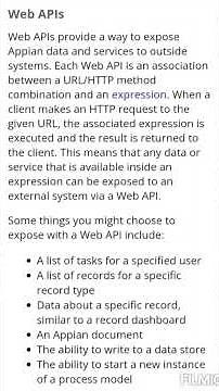 Appian Integration, Web Api, connected system