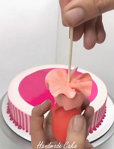 65K views · 518 reactions | Pink flower cake tutorial | Cake Art Ideas | Facebook