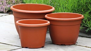 Take Ordinary Dollar Tree Planters From Boring To Beautiful With A Satisfying DIY