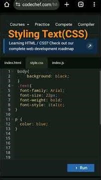 Styling Text In CSS #styling text #designing #ui designer