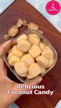 Delicious Coconut Candy Recipe @MyLockDownRasoi #candy #recipe #homemade #shorts #viral