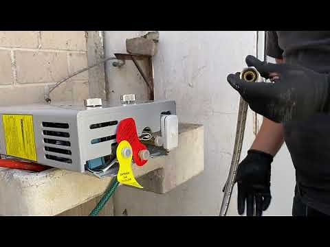 How to install an instantaneous flow boiler