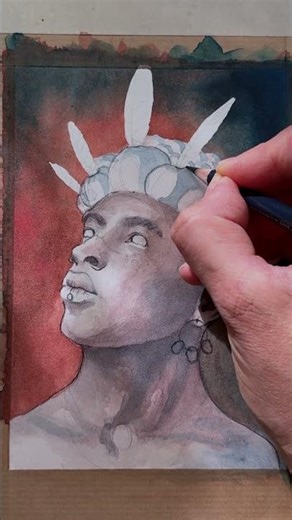 My Layered Watercolor Process - Years in the Making