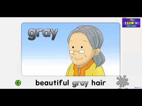 Starfall Colors Gray - Learning Colors for Kids - Learning English with Starfall