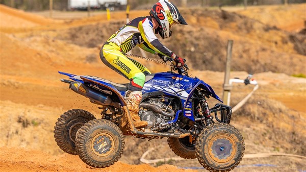 Chasing around Joel Hetrick #88 at Decker Training Facility #ATVMX #ATV #Motocross #FPV #ATVSX #atvmotocross #YFZ450R | RipitupFilms
