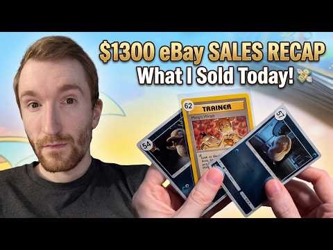 $1,300 TCG eBay Recap: Pokémon, MTG, Yu-Gi-Oh! & Lorcana